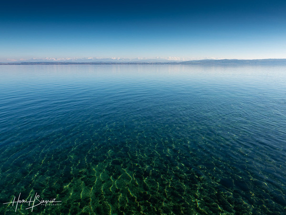 Lake Neuchâtel in the afternoon light